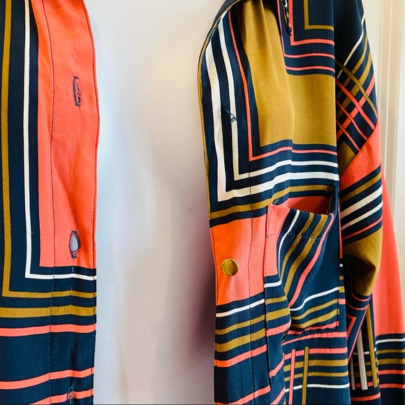 Gorgeous Charlie Jade Modern Print Pure Silk Dres - Picture 10 of 12